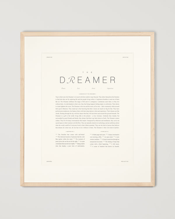 The Dreamer Art Print