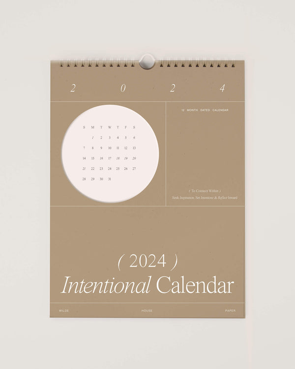 2024 Intentional Calendar