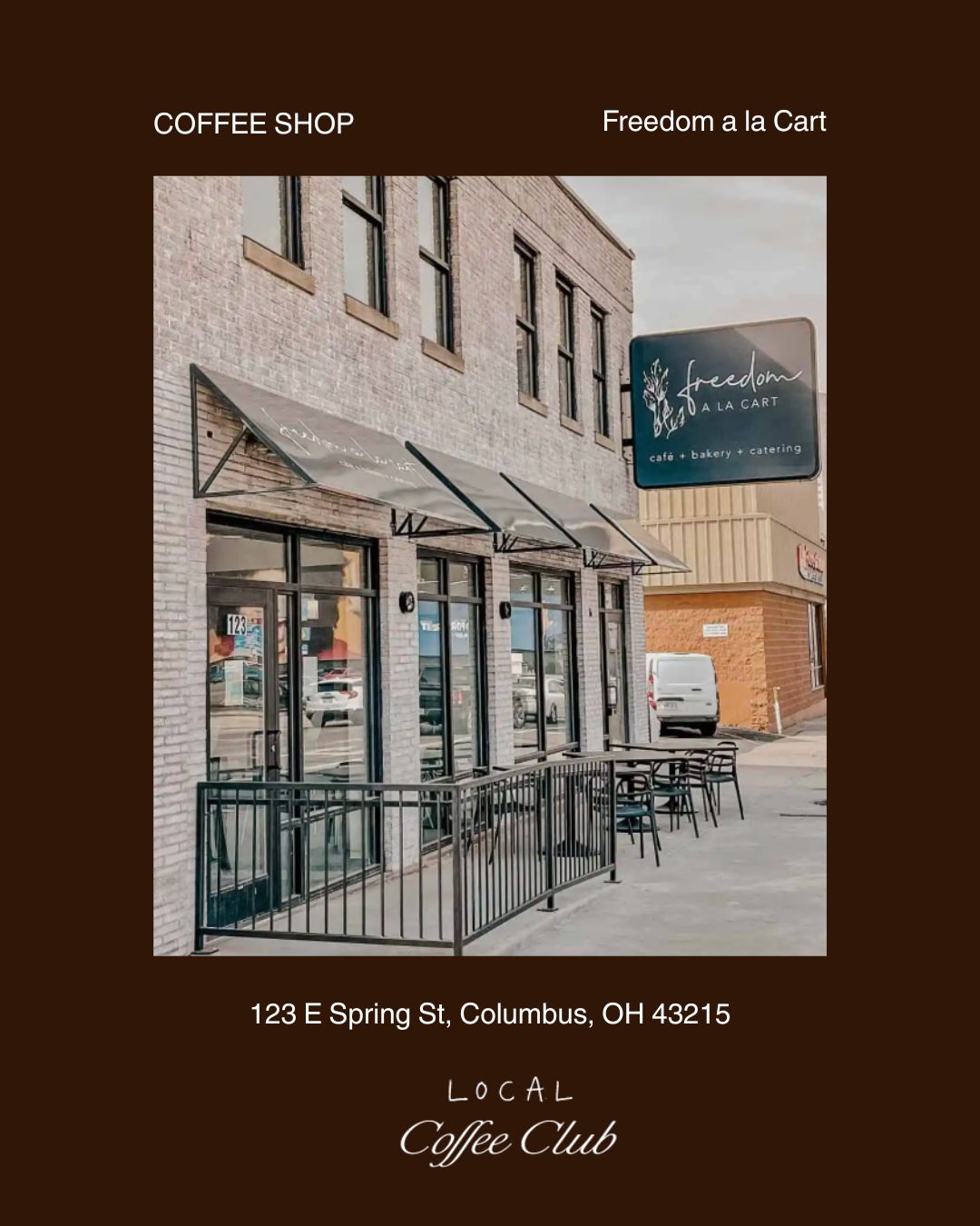 11.14 Columbus Local Coffee Club