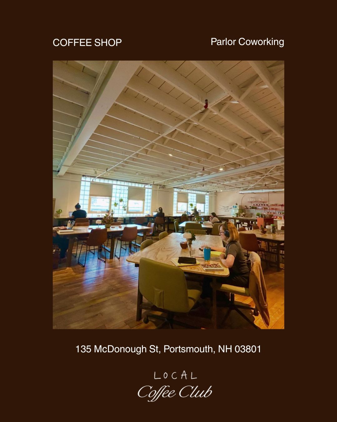 11.13 Portsmouth Local Coffee Club