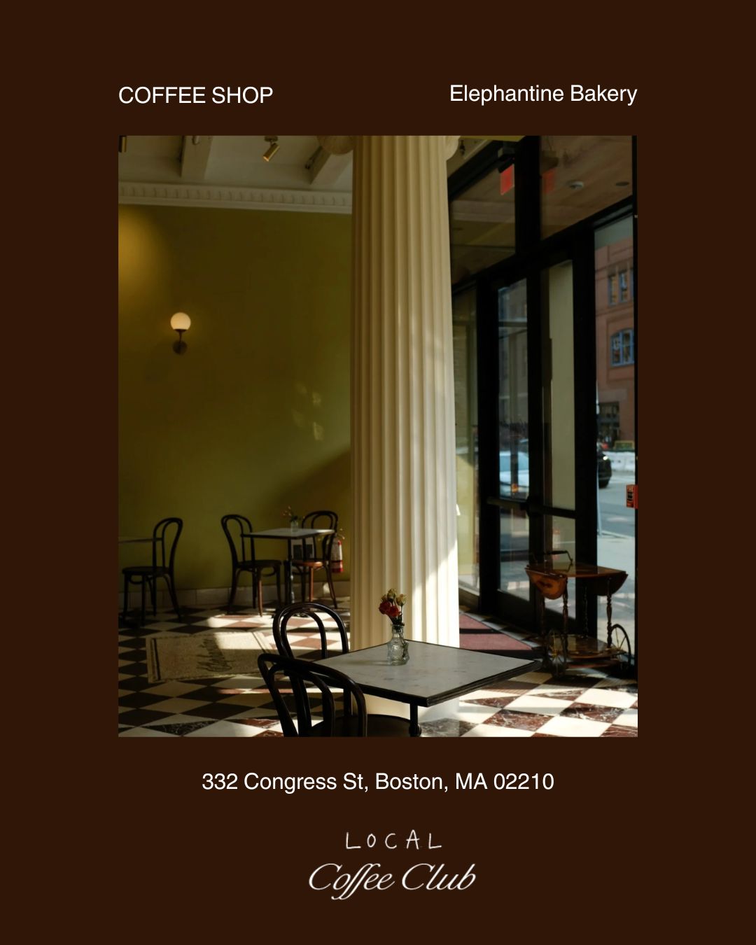 10.25 Boston Local Coffee Club