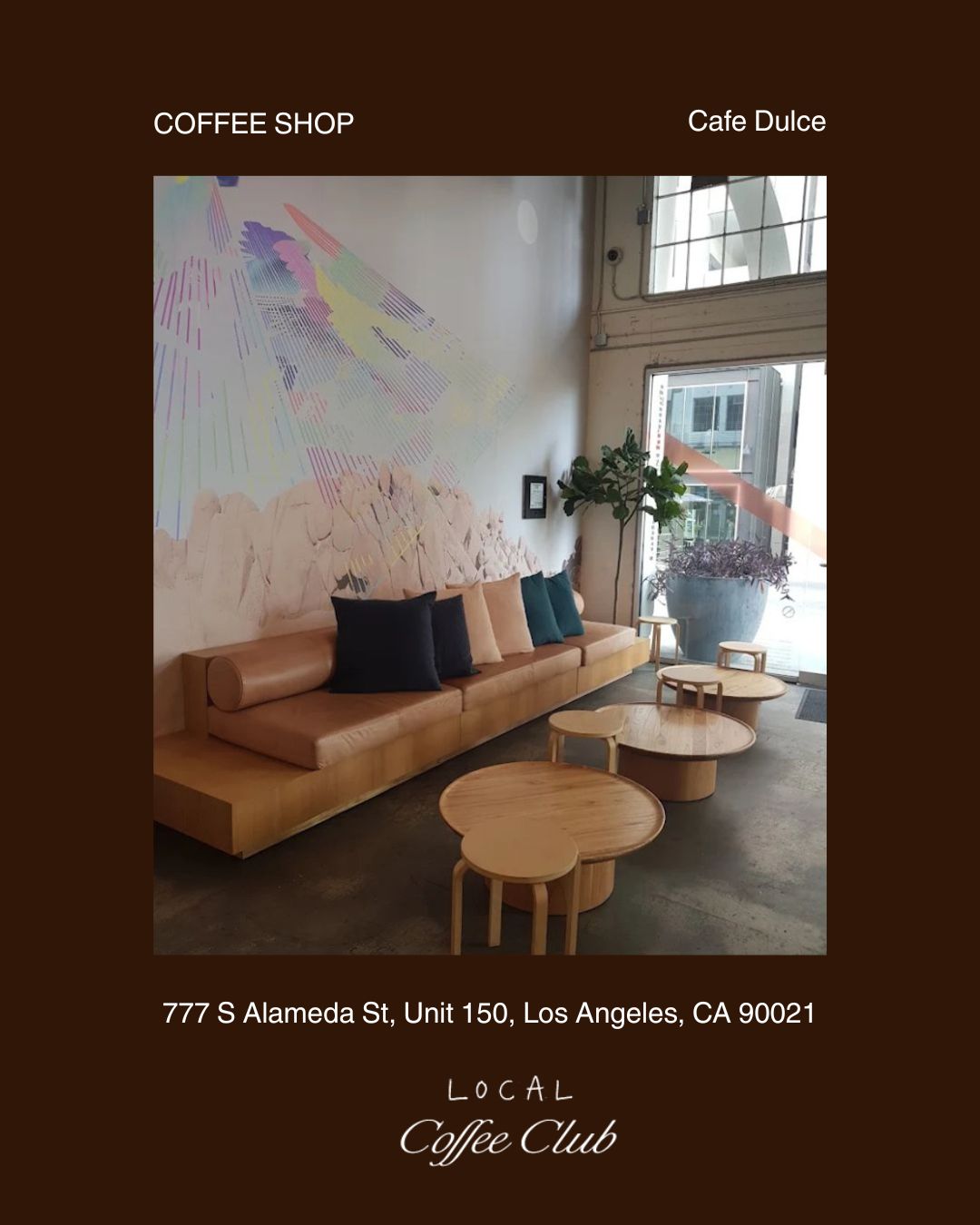 10.10 Los Angeles Local Coffee Club