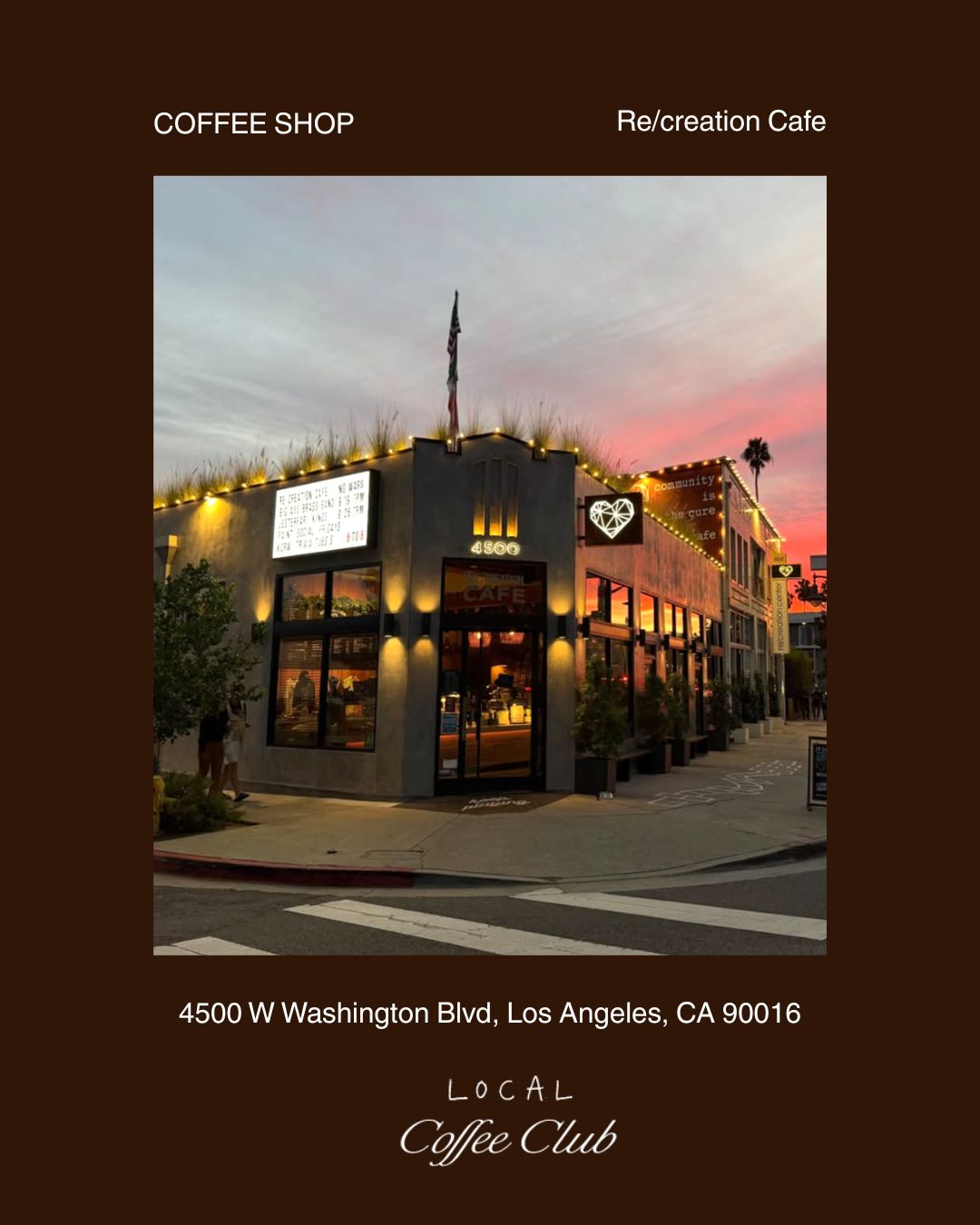 11.14 Los Angeles Local Coffee Club