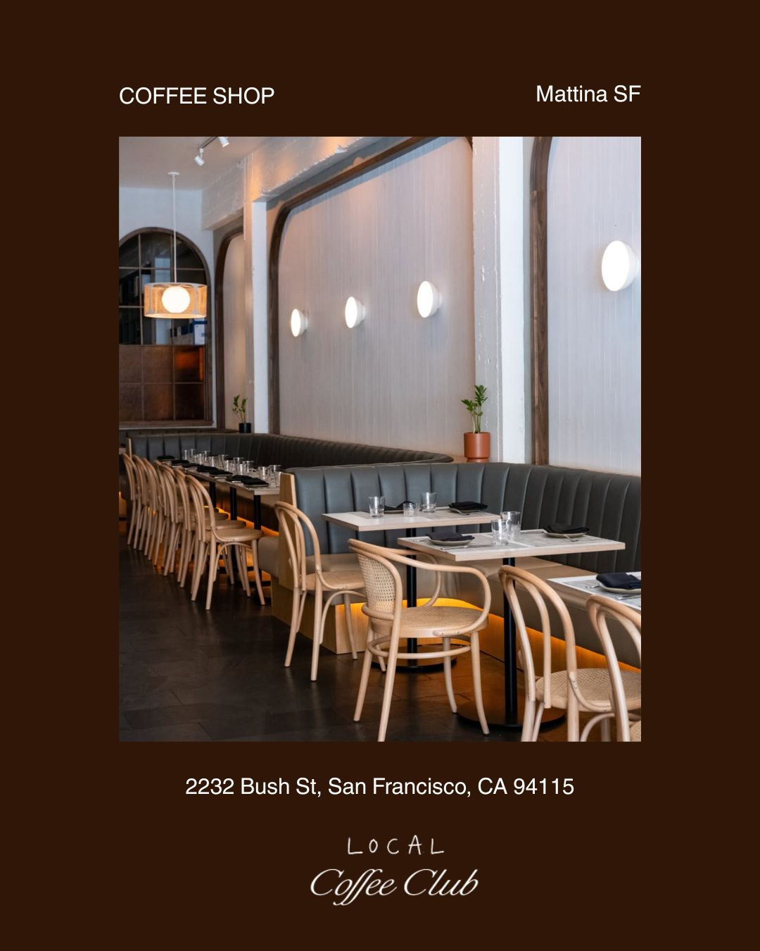 11.7 San Francisco Local Coffee Club