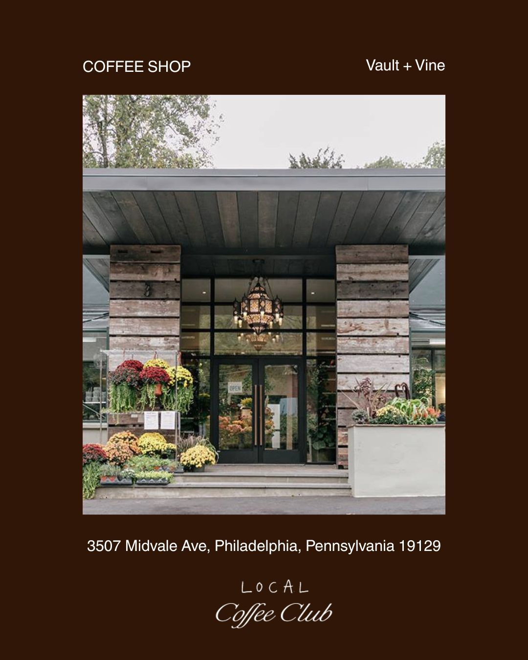 11.22 Philadelphia Local Coffee Club