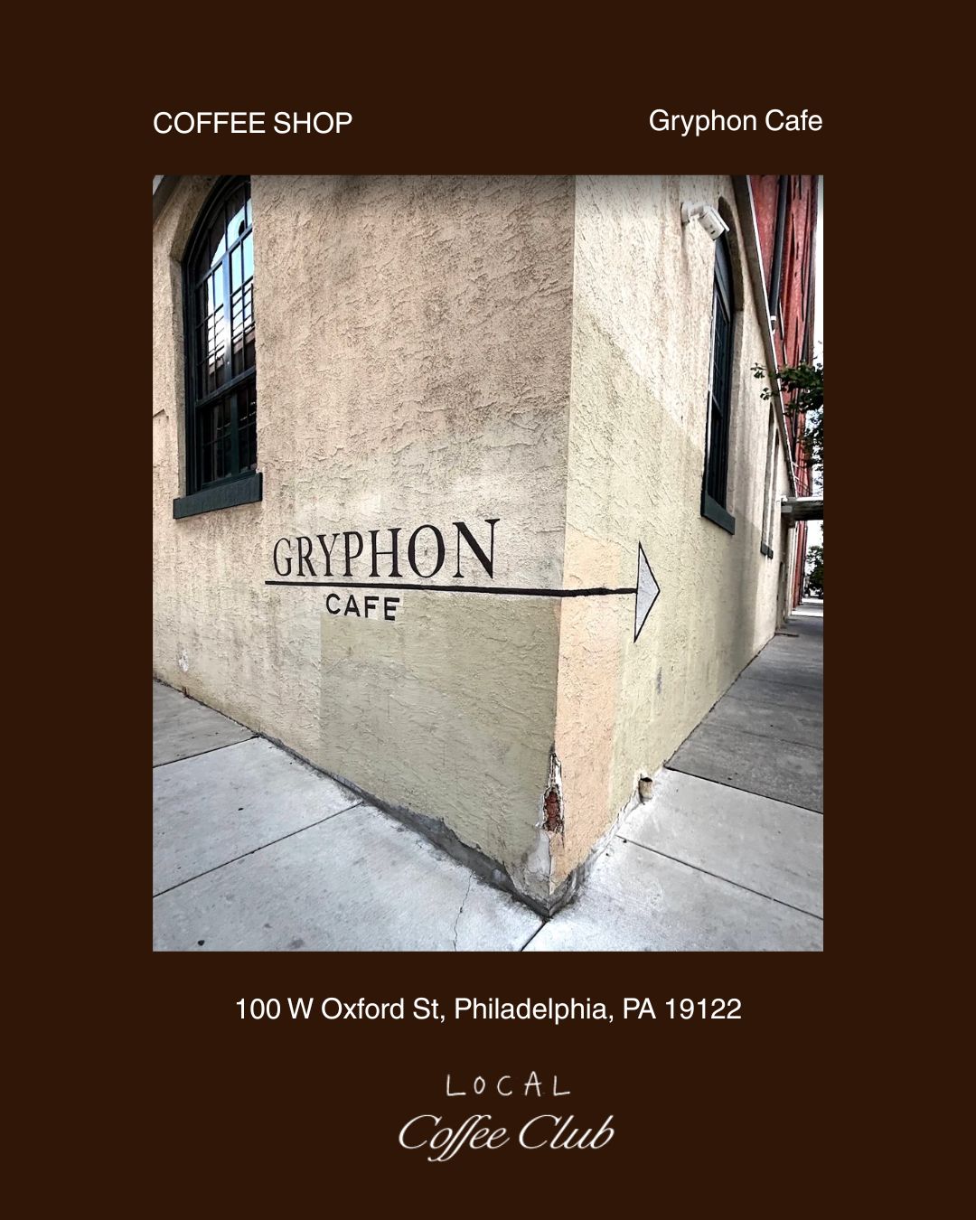 10.17 Philadelphia Local Coffee Club