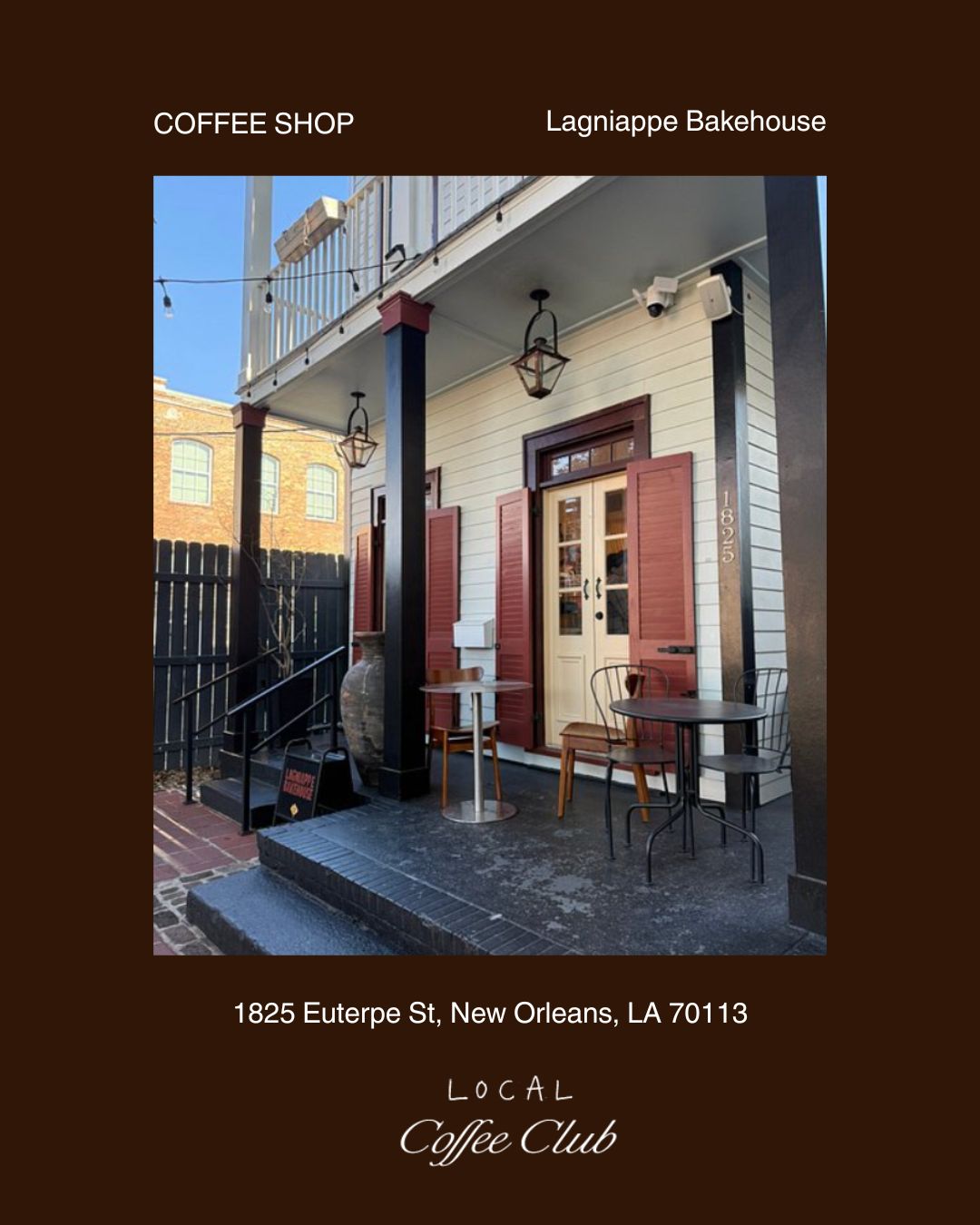 11.14 New Orleans Local Coffee Club