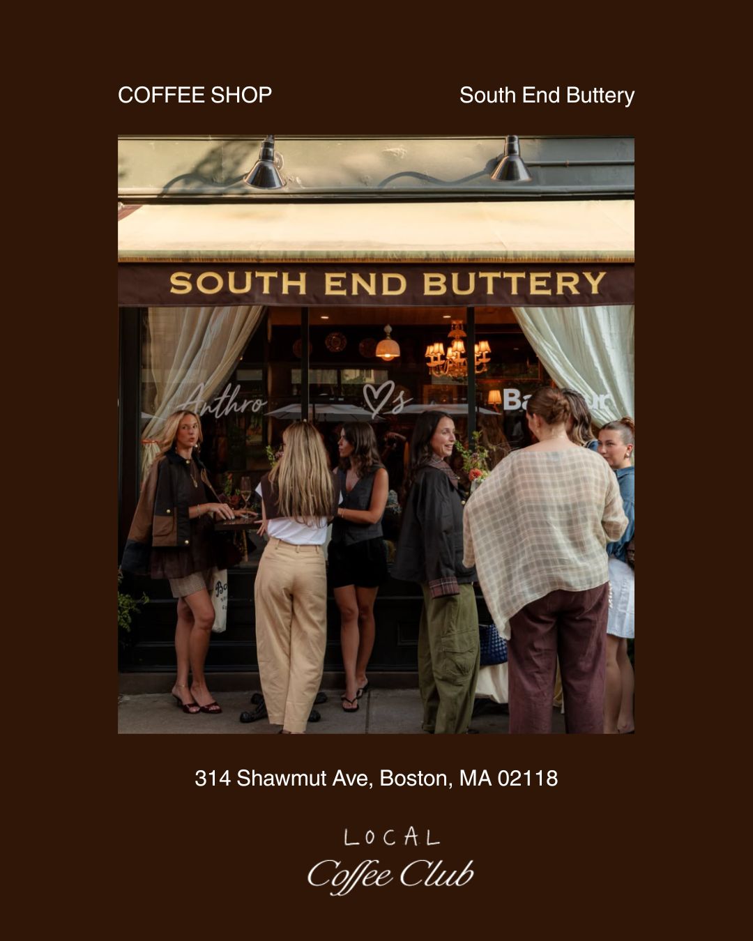 10.25 Boston Local Coffee Club