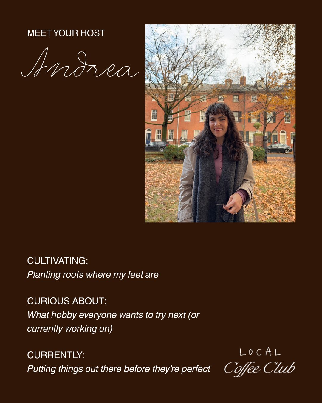 10.17 Philadelphia Local Coffee Club