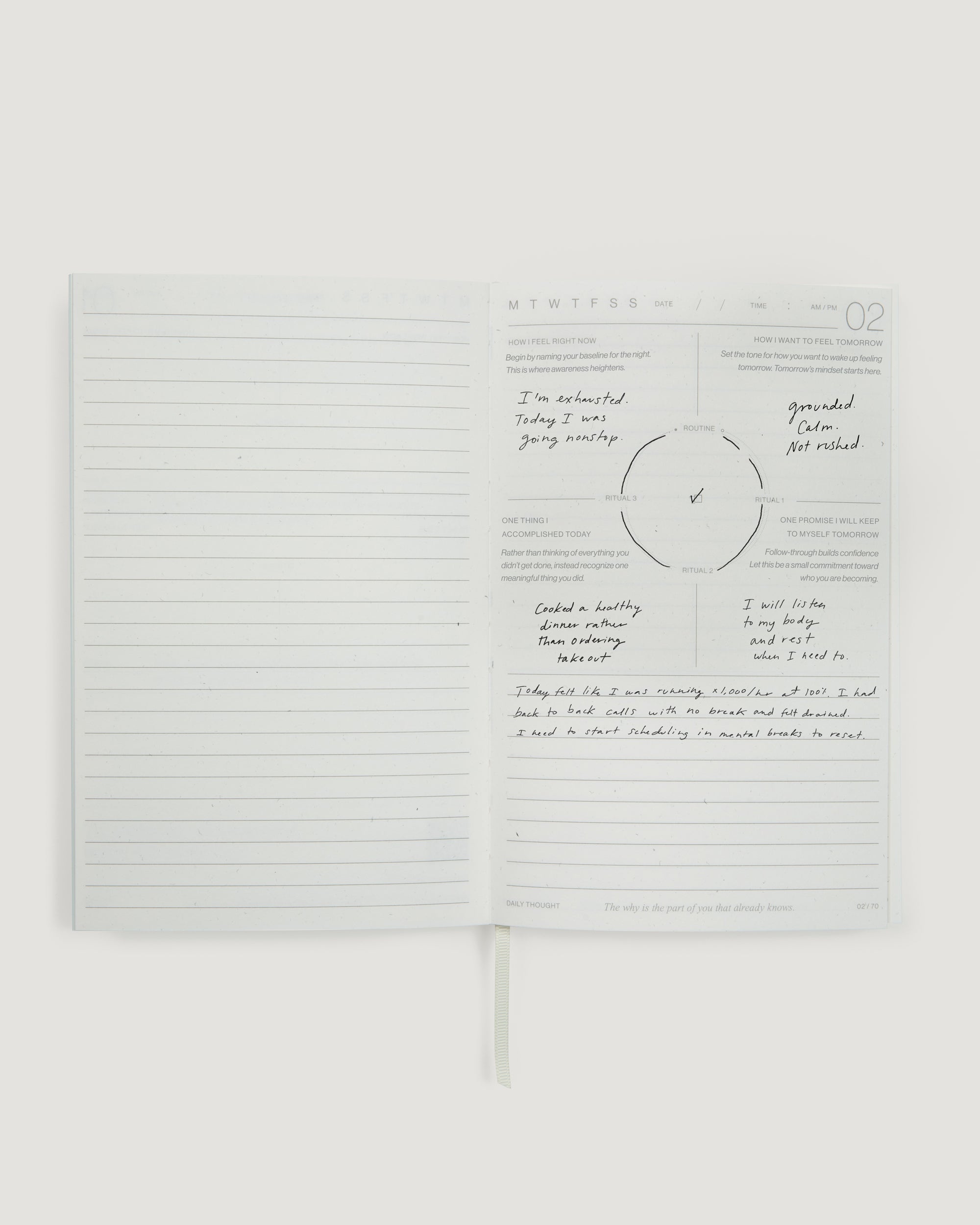 Night Routine Journal