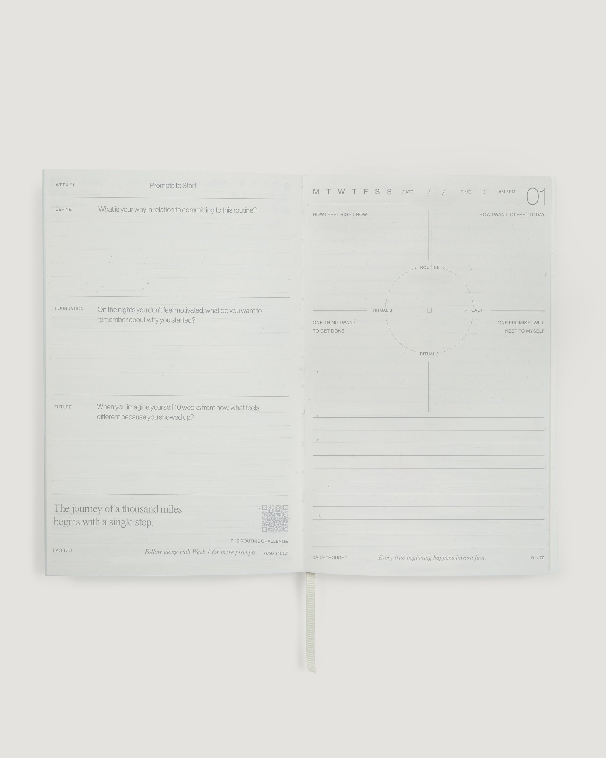 Morning Routine Journal