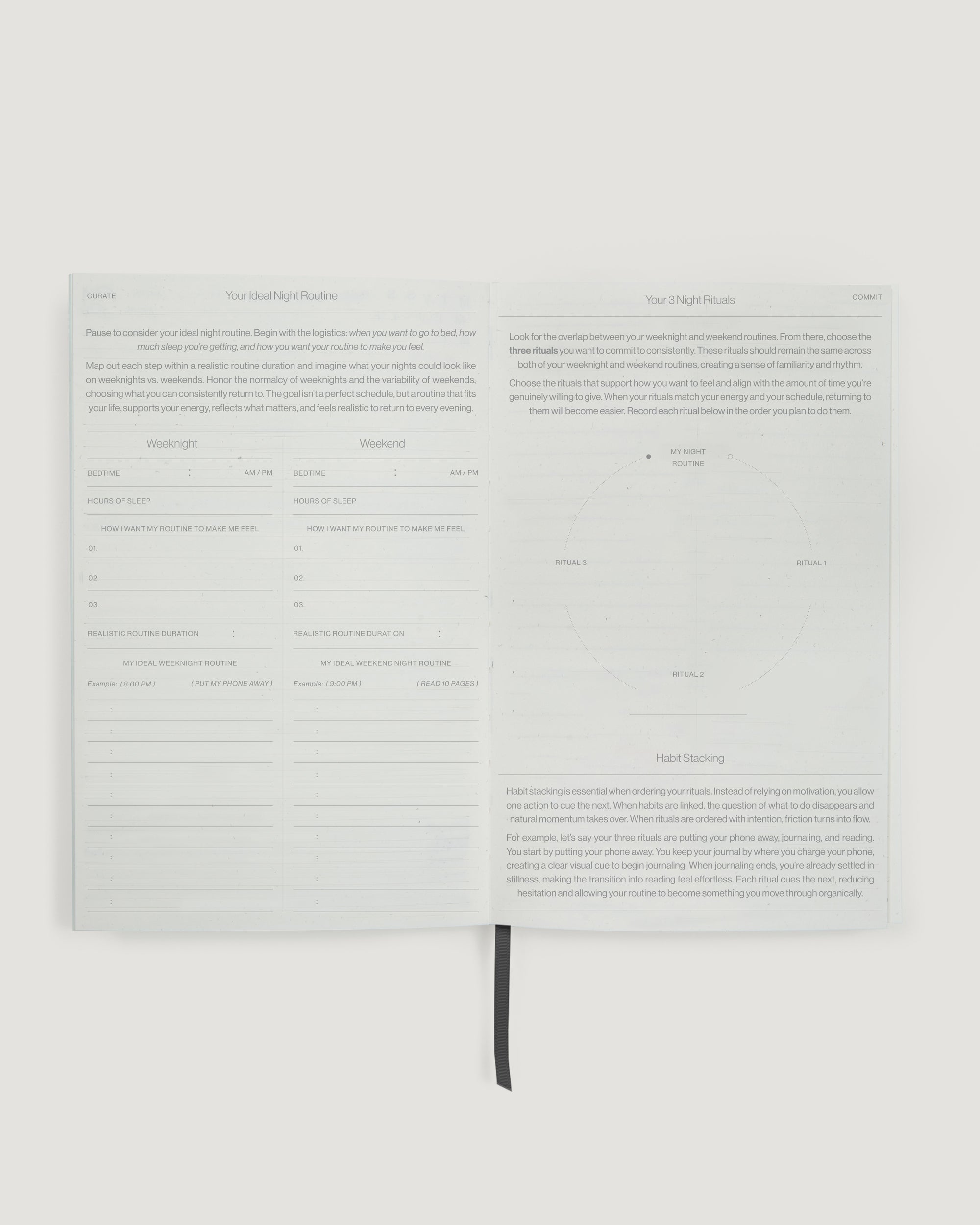 Night Routine Journal
