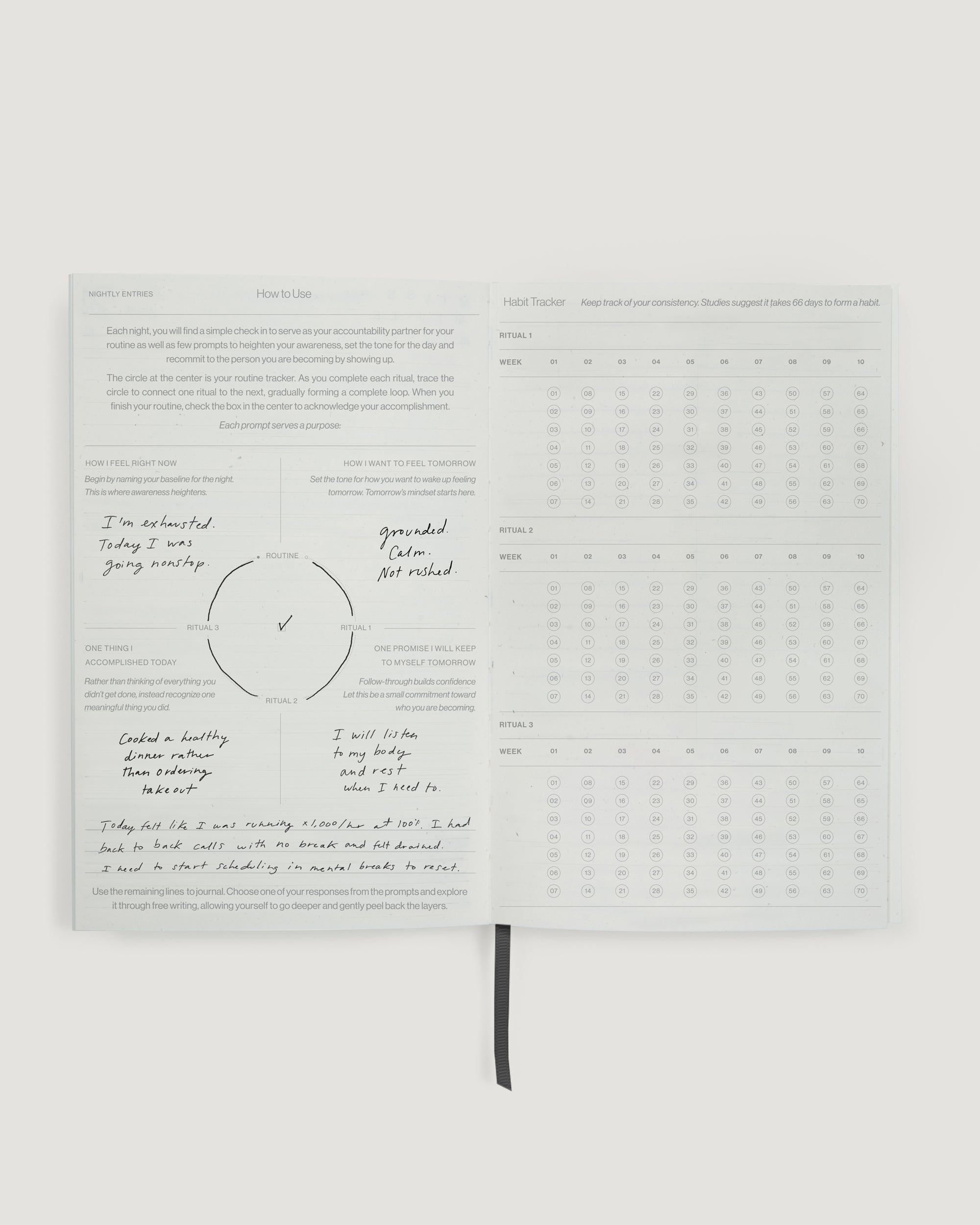 Night Routine Journal