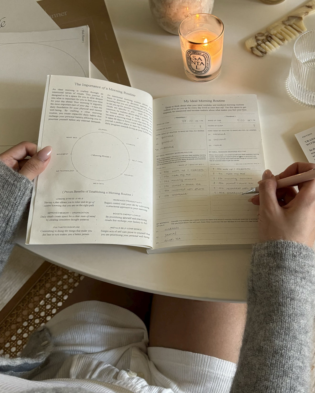 Morning Routine Journal – Wilde House Paper