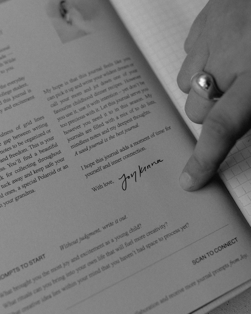 Open Journal x Joy Kinna – Wilde House Paper